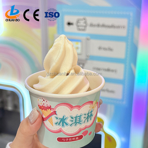 Macchina Automatica per Gelato <span class=keywords><strong>Soft</strong></span> Commerciale a 3 Gusti, Distributore Automatico Self-Service, Compatibilità 110/220V, Fabbrica OEM ODM - Product Image 2