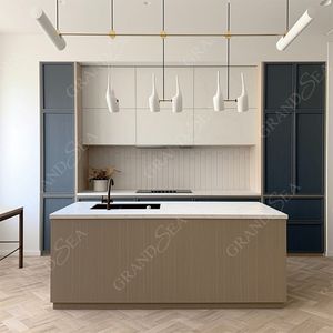 Diseño Simple Precio de Fábrica Cocina con <span class=keywords><strong>Isla</strong></span> Hecho <span class=keywords><strong>en</strong></span> China Toda La Casa Personalizada Moderna Modular Gabinete de Cocina Diseños - Product Image 4