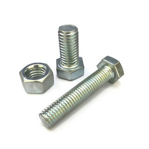 Vis hexagonale à filetage complet métrique M3-M16, finition jaune passivé, fixations <span class=keywords><strong>DIN933</strong></span> <span class=keywords><strong>ISO4017</strong></span> - Product Image 5