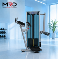 Máquina de Gimnasio Comercial para Glúteos con Respaldo Ajustable, Equipo de Entrenamiento de Fuerza con Pesas
