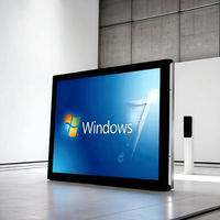 MeetNeng OPC Todo en Uno Panel Industrial PC Pantalla VGA Windows Sistema Android N5095 8G 128G CPU Pantalla Táctil Aluminio Stock