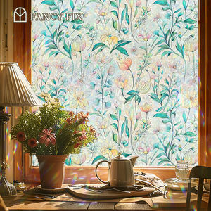 Merveilleux assistant <span class=keywords><strong>Oz</strong></span> statique s'accrochent fenêtre <span class=keywords><strong>Film</strong></span> arc-en-ciel pour appartement salon cuisine meubles Protection UV confidentialité - Product Image 1