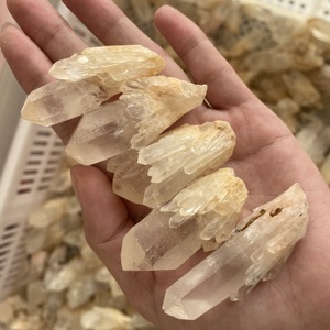 Bán Buôn Số Lượng Lớn Giá Nguyên Liệu Tự Nhiên Tinh Thể Thạch Anh Cụm Thô Thạch Anh Khói Cụm Chữa Bệnh - Product Image 5