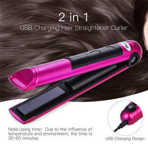 Lisseur à Vapeur Portable rose coréen, fer à lisser professionnel en titane - Product Image 3