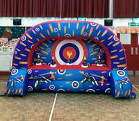 Jeux de tir gonflables pour fêtes foraines, cibles flottantes, jeu de tir Nerfwall, tir à la cible gonflable