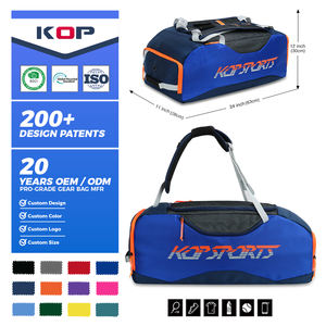 Bolsa de Tenis KOP Personalizada de Gran Capacidad con Compartimento para 9 Raquetas y Correas para el Hombro - Product Image 1