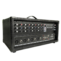 EB4 Console de mixage amplifiée portable 4 canaux avec Bluetooth intégré et fonction d'enregistrement