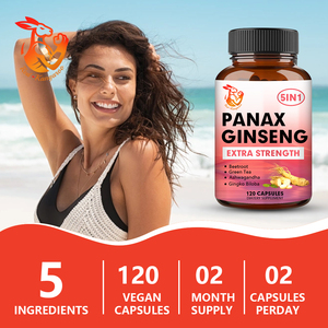 Prix de gros : Capsules de Panax et de gingembre avec Ashwagandha – Complément Herbal pour un sommeil sain et l'amélioration du système immunitaire - Product Image 4
