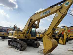 Excavatrice sur chenilles Komatsu PC210 d'occasion 21000 kg, modèle 2024, origine Japon, boîte de vitesses, moteur, roulement et cœur de moteur d'origine, excellent état, garantie 1 an - Product Image 6