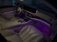 SJC-64 couleurs pour Mercedes-Benz Classe S W222 2014-2020, éclairage d'ambiance intérieur, éclairage d'ambiance de voiture, barre de lumières LED 12V