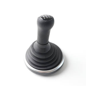 Pommeau de levier de vitesse noir en cuir ergonomique à 5 vitesses pour Ford Focus Mondeo Fiesta - Product Image 5