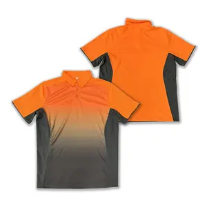 Wholesale High Quality Workwear Team Polo Shirts Custom Mens Sublimation Blank Polo Shirts