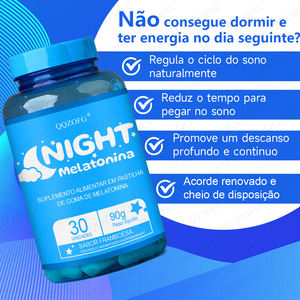 Vente chaude Nuit Melatonina Capsule Promove Um Descanso Profundo E Continuo 30 Capsules - Product Image 3