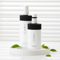 Conditionneur avec logo personnalisé, 500 ml, flacon en plastique PE pour shampoing, lotion, cosmétiques, avec couvercle à rabat