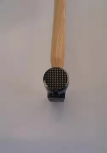Martillo de maquinista personalizable con marco de acero y mango curvo de nogal americano de 45 cm de longitud, soporte OEM disponible - Product Image 5