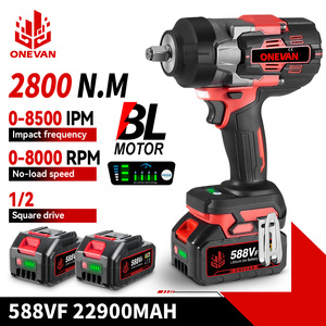 <span class=keywords><strong>Llave</strong></span> de <span class=keywords><strong>Impacto</strong></span> ONEVAN de 600W, 1700N.m de Torque, Llaves de <span class=keywords><strong>Impacto</strong></span> Eléctricas con Motor sin Escobillas para Camiones, para Batería <span class=keywords><strong>Makita</strong></span> de 18V - Product Image 2