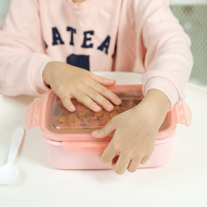 304 Stainless Steel <b>Lunch</b> <b>Box</b> <b>Small</b> Capacity Airtight Bento <b>Box</b> For Picnics - Product Image 3