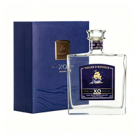 Boîtes en papier biodégradables, boîtes en papier personnalisées imprimées, boîte en papier kraft personnalisée pour whisky XO, haute qualité