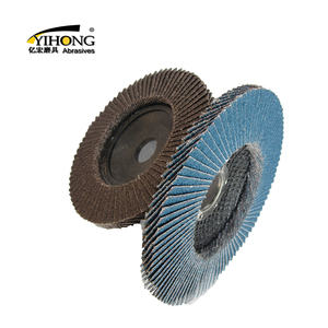 <span class=keywords><strong>5</strong></span> inch Concial disco flap <span class=keywords><strong>de</strong></span> fibra 125x22 grano <span class=keywords><strong>60</strong></span> en Yihong Abrasivos tela economic zirconium tu marca T29 - Product Image 3