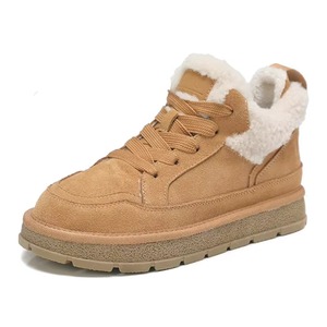 Nuevas Botas de Nieve de Invierno con Forro Polar Grueso, Antideslizantes, Cómodas, a Media Pantorrilla, con Plataforma y Suela Elevada - Product Image 1