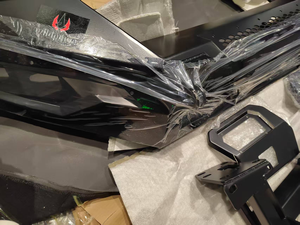 Paraurti Posteriore in Acciaio a Doppio Tubo con Gancio di Traino da 2 Pollici per Jeep Grand Cherokee WK2 <span class=keywords><strong>2012</strong></span>+ Barra Antiurto Posteriore Fuoristrada - Product Image 2