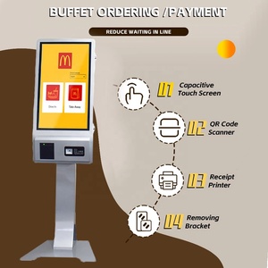 32Inch Kiosk Touch Screen Android All in One PC <strong>Self</strong> Service <strong>Cashier</strong> Register System <strong>Machine</strong> - Product Image 4