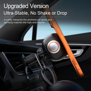 4-in-1 Auto Air Vent Magnetic Phone Holder Cooling Fan RGB Ambient Light Car Air Freshener Phone Stand - Product Image 2