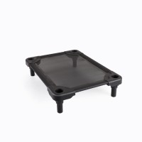 Yalty pabrik grosir PB005 M/95*65*15.2cm pendingin luar ruangan tempat tidur anjing persegi panjang serat dapat ditinggikan tahan air untuk mode besar