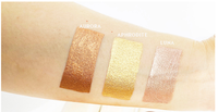 Crème Bronzante Minérale Waterproof Pailletée Maquillage Liquide Illuminateur Poudre Corps