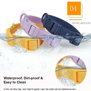 2024新材料氯丁橡胶宠物项圈和皮带宠物友好型高品质狗项圈 - Product Image 3