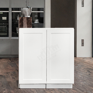 Sang trọng tùy chỉnh RTA tủ bếp với Shaker đồ nội thất rắn khung gỗ Inset nhà sản xuất Bán buôn bao gồm bồn rửa phụ kiện - Product Image 2