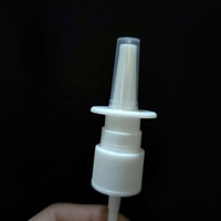 Botella Recargable de Spray Nasal de 10 ml Personalizada para Envasado Médico, Botella de Spray Vacía de Plástico, Botellas de Spray Nasal con Bomba Pulverizadora