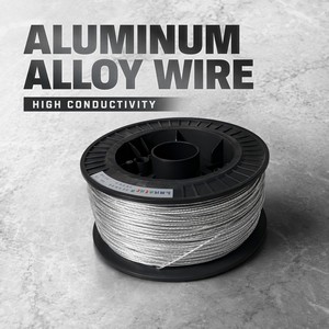 <span class=keywords><strong>Filo</strong></span> in Lega di Alluminio Intrecciato da 1,6mm, 500m, Antiruggine <span class=keywords><strong>per</strong></span> <span class=keywords><strong>Recinzioni</strong></span> Elettriche - Product Image 2