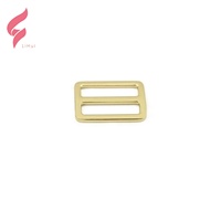Boucle à glissière triple en zinc sans nickel LiHui, écologique et professionnelle, avec logo personnalisé pour sacs à main