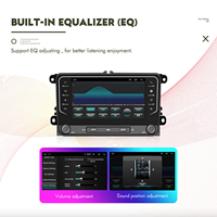 Autoradio Android 15 de 7 pouces pour VW Golf 5/6 Polo Passat B5/B6 Jetta - GPS intégré, carte SD, montage sur tableau de bord