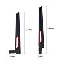 Router Inalámbrico de Doble Banda 2.4GHz 5.8GHz, Antena WiFi con Interfaz Roscada, 6dBi de Alta Ganancia, Omni Rubber Duck para AP, Cámara, OEM Personalizado