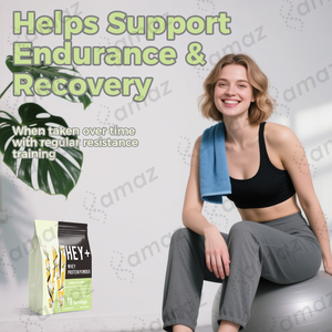 Proteína de Suero de Leche Natural 100% Estándar OEM/ODM de Amaz, Mezcla de Suero de Leche 500g, Aislado y Concentrado de Proteína de Suero <span class=keywords><strong>en</strong></span> <span class=keywords><strong>Polvo</strong></span> - Product Image 6