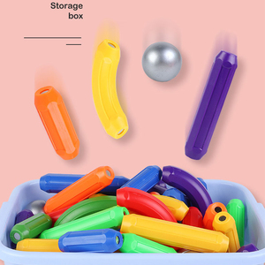 Trending Products 2026 3d Diy Magnet Balls Stick Magnetic Blocks <strong>Model</strong> <strong>Building</strong> Toys Educational Construction Toy <strong>Building</strong> Block - Product Image 3