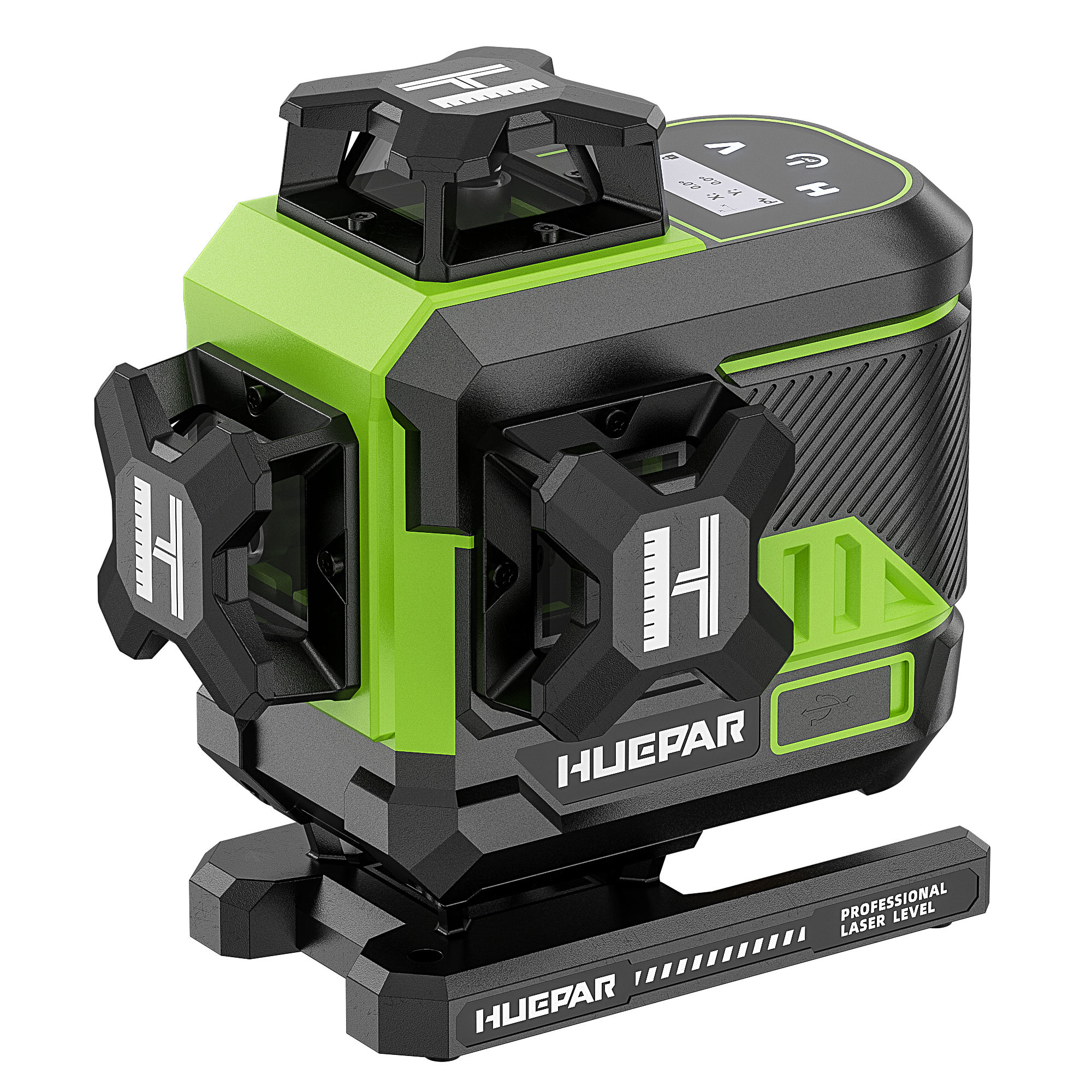 Huepar Z04CG Green Beam Laser Level - Precision & Versatility