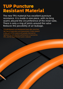 Chambre à air intérieure en TPU CYCLAMI 700/32C-47C pour pneu de VTT 29 32-47-622, pneu de vélo FV 45mm, accessoire pour vélo de gravier et de <span class=keywords><strong>route</strong></span> - Product Image 4