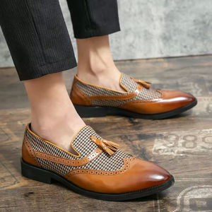 Zapatos Oxford de Piel de Becerro Negra Premium 2025 - Zapatos Formales Hechos a Mano con Cordones y Construcción Goodyear Welt, Perfectos para Bodas - Product Image 5