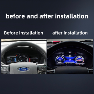 Compteur de vitesse numérique pour tableau de bord 12,3 pouces, compteur de vitesse classique pour <span class=keywords><strong>voiture</strong></span>, changement de compteur de vitesse pour Ford Explorer 2017-2019 - Product Image 3