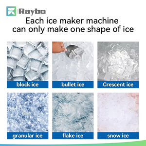 Máquina de Hielo Comercial Automática RAYBO, Productora de Cubos de 500 kg para Negocios, Alta Productividad, Produce hasta 500 kg de Cubos de Hielo Diarios - Product Image 6