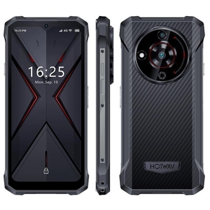 Prix d'usine <span class=keywords><strong>HOTWAV</strong></span> T7 Téléphone robuste, 4 Go + 128 Go 6280mAh 6.52 pouces Android 13 Téléphones mobiles étanches 4G Smartphone robuste - Product Image 1
