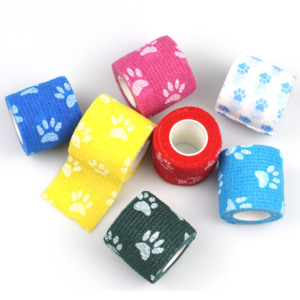 YOUNGSON Bande adhésive cohésive médicale noire certifiée CE, 5cmx4.5m (2''x5yard), facile à déchirer, disponible sur mesure - Product Image 6