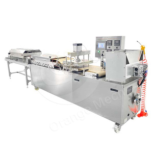 Chapati Roti Máy Làm Bánh Tortilla Phẳng Máy Làm Bánh Mì Vịt Quay Máy Ép Bột Thủy Lực Giá - Product Image 2