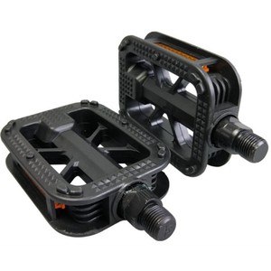 Bicycle Plastic Pedals <b>Nylon</b> Anti <b>Slip</b> For Kids Bikes Multiuse Black Gray Steel Spindle Imperial Specification - Product Image 5