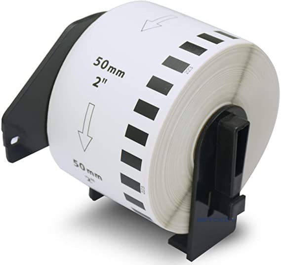 Brother DK 22223 Compatible Labels 50mm*30.48m QL 580 700 800 810W 820NWB 1050 1060N 1100 1110NWB for Label Printers
