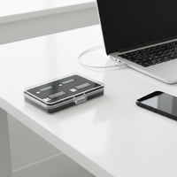 Bloqueador de Datos USB Tipo-C 4 en 1 HW-K02, Aleación de Aluminio, Carga Segura, Protección de Datos, Privacidad, Compatible con Carga Rápida para Computadora