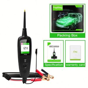 P100 Power Probe Circuit Tester Battery Tester DC 12V 24V Car Diagnostic Tool with 1 Year Warranty <b>Voltage</b> Test <b>Pen</b> - Product Image 5